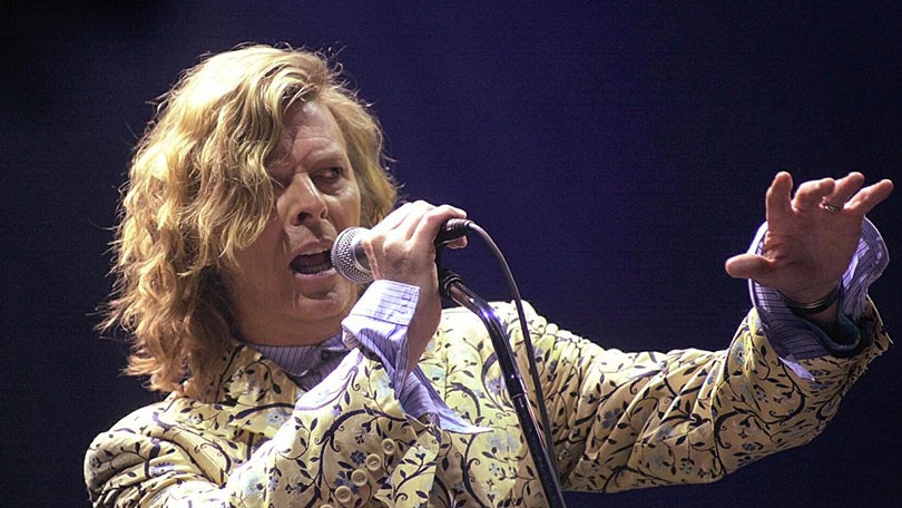 David Bowie at Glastonbury in 2000