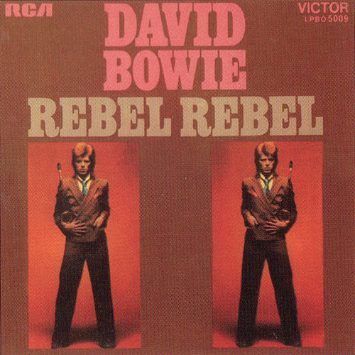 Original Rebel Rebel single cover