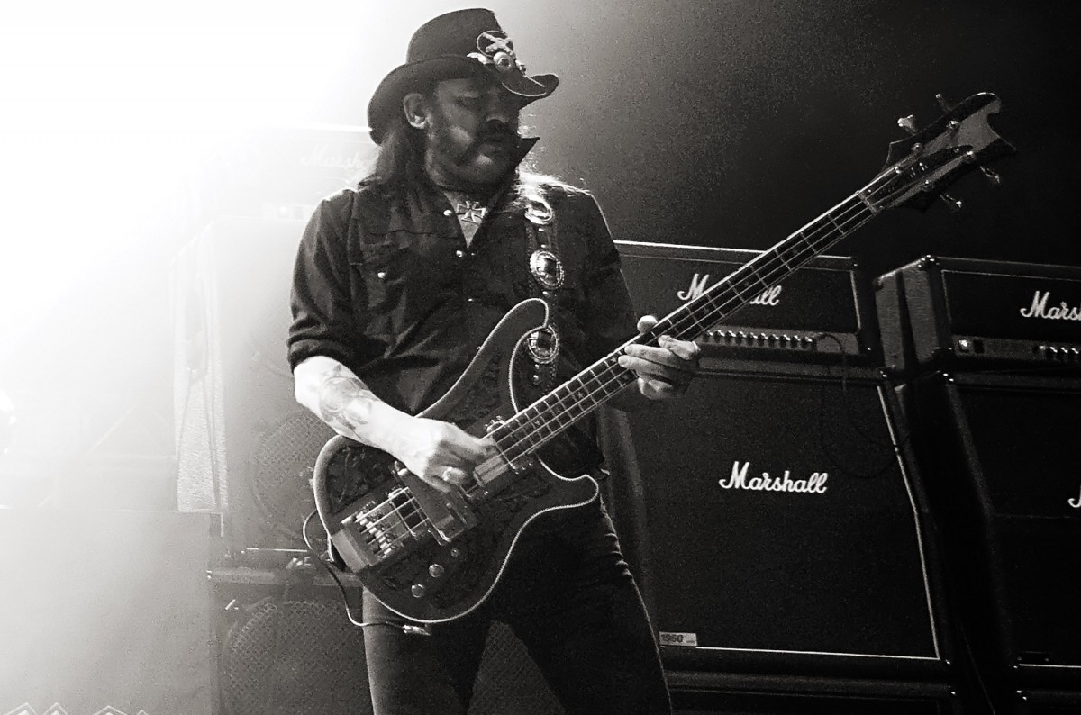 Lemmy - photograph by Mat Hayward