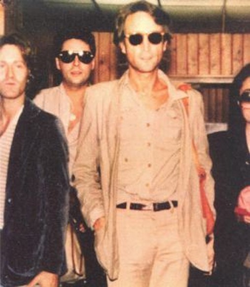 Slick in the studio with Lennon