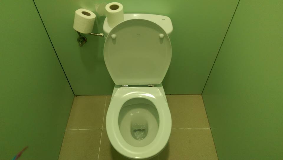 Day one toilet at Primavera 2016