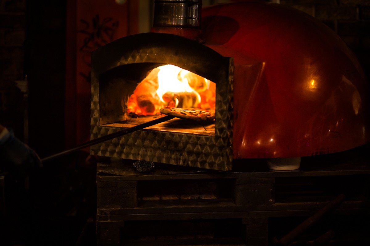 Wood-Fired Pizzas - delicious!
