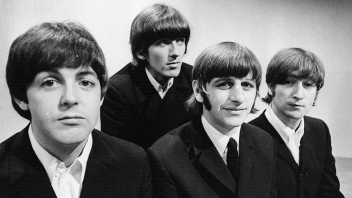 The Beatles face the music