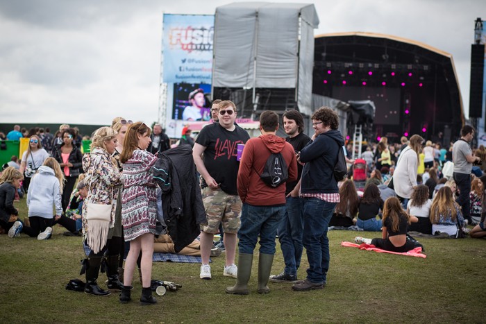 The crowd at Fusion Festival
