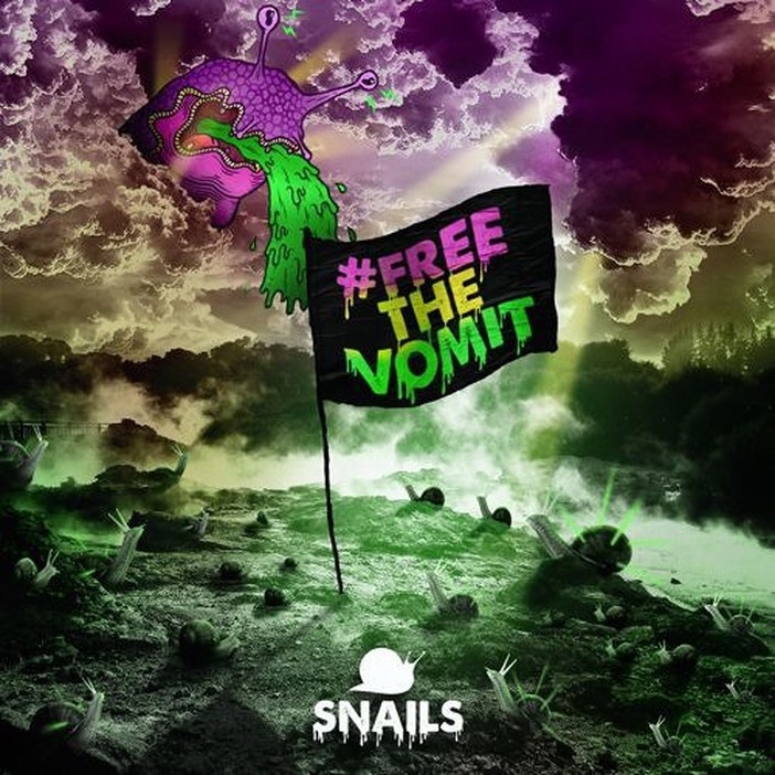 The cover for Snails' #FREETHEVOMIT single