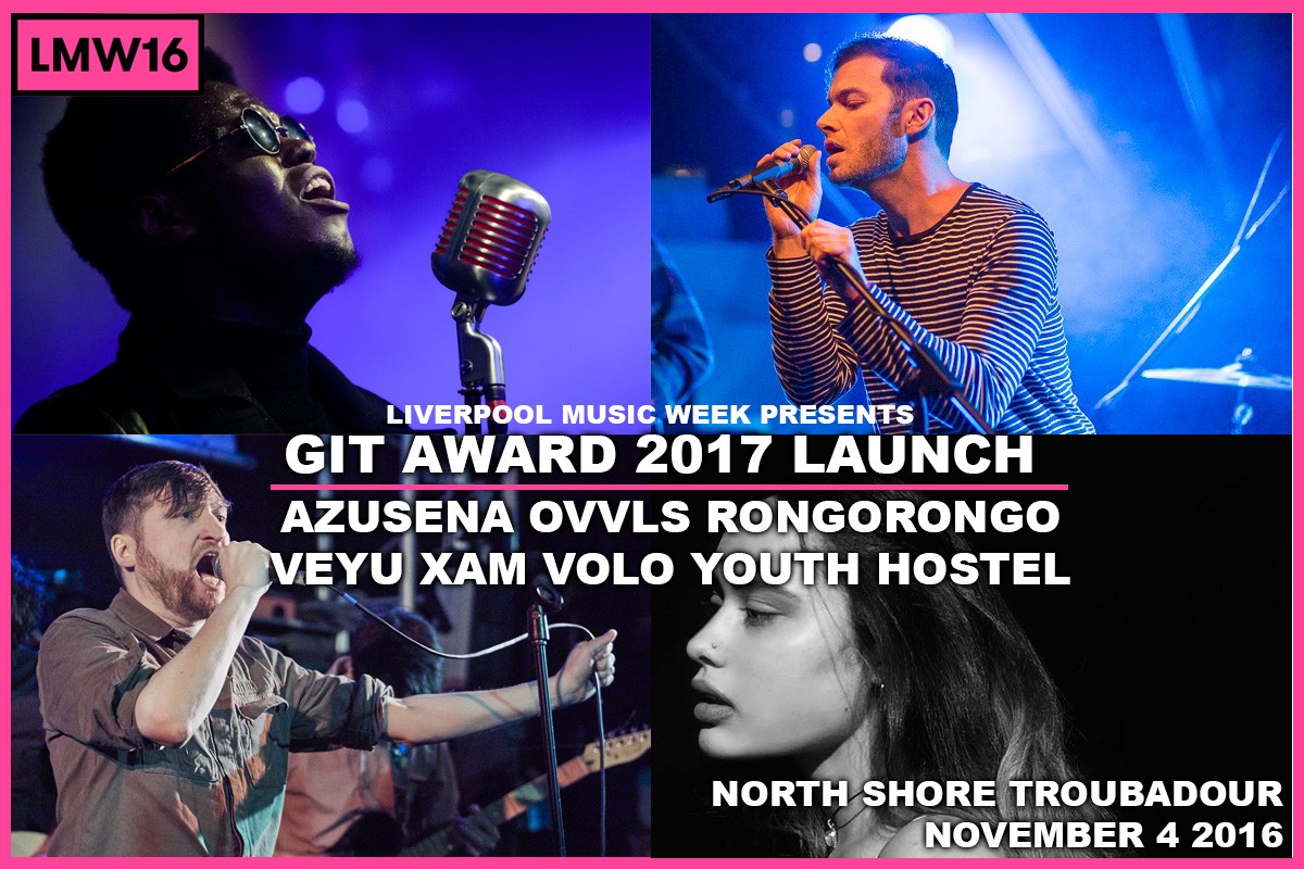 The GIT Award 2017 launch at Liverpool Music Week