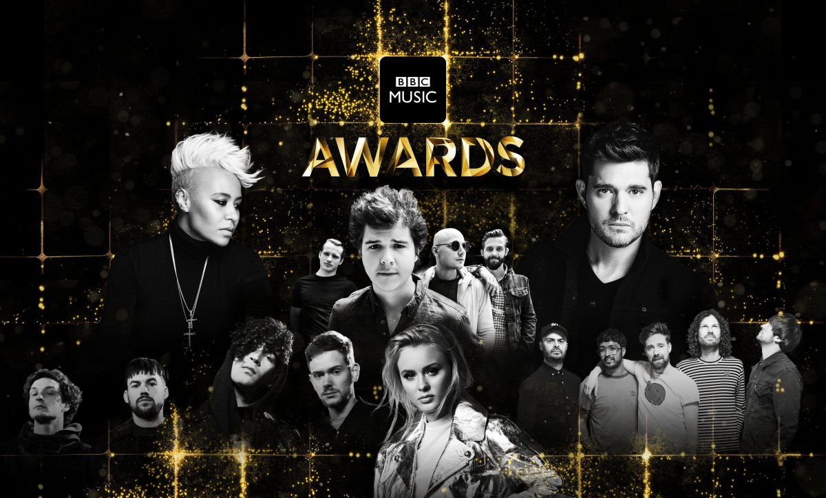 Promotional image for the 2016 BBC Music Awards