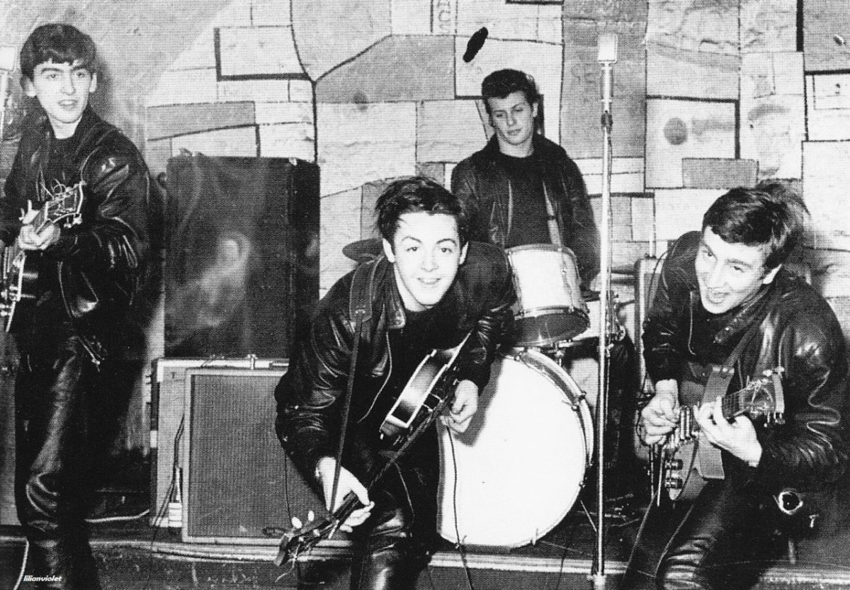 The Beatles larging it in The Cavern