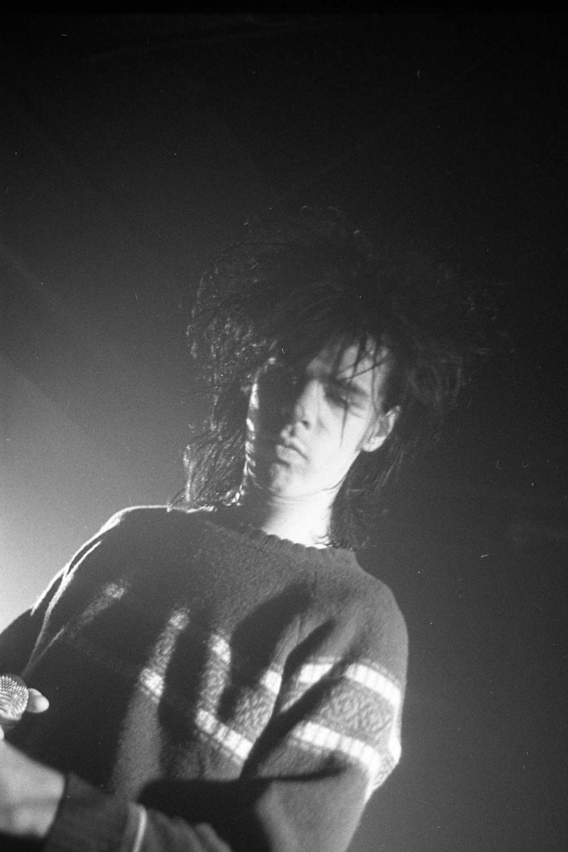 Nick Cave at the Warehouse, 1981 - by Francesco Mellina 