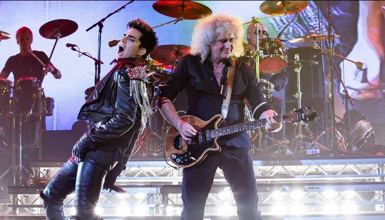 Queen with Adam Lambert