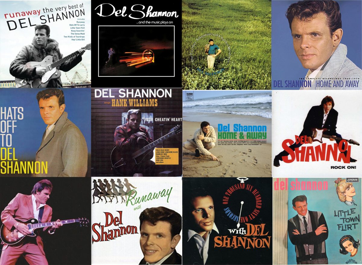 Del Shannon (Photo credit: bottom far left All Things Del Shannon, New York, 1988; montage: Nathan Scally) 