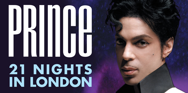 Prince 21 Nights at the O2 Arena in London