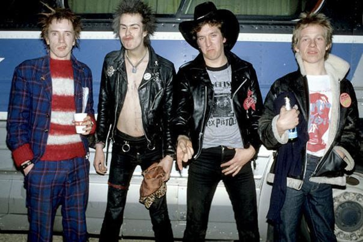 Sex Pistols. Photo from artist's Facebook page
