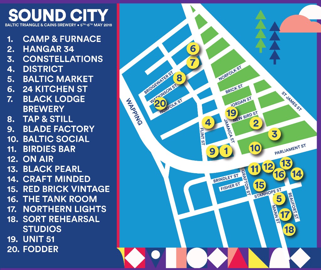 Sound City 2018 venue guide